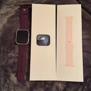 Apple Watch Series 9 45 MM silver aluminum GPS